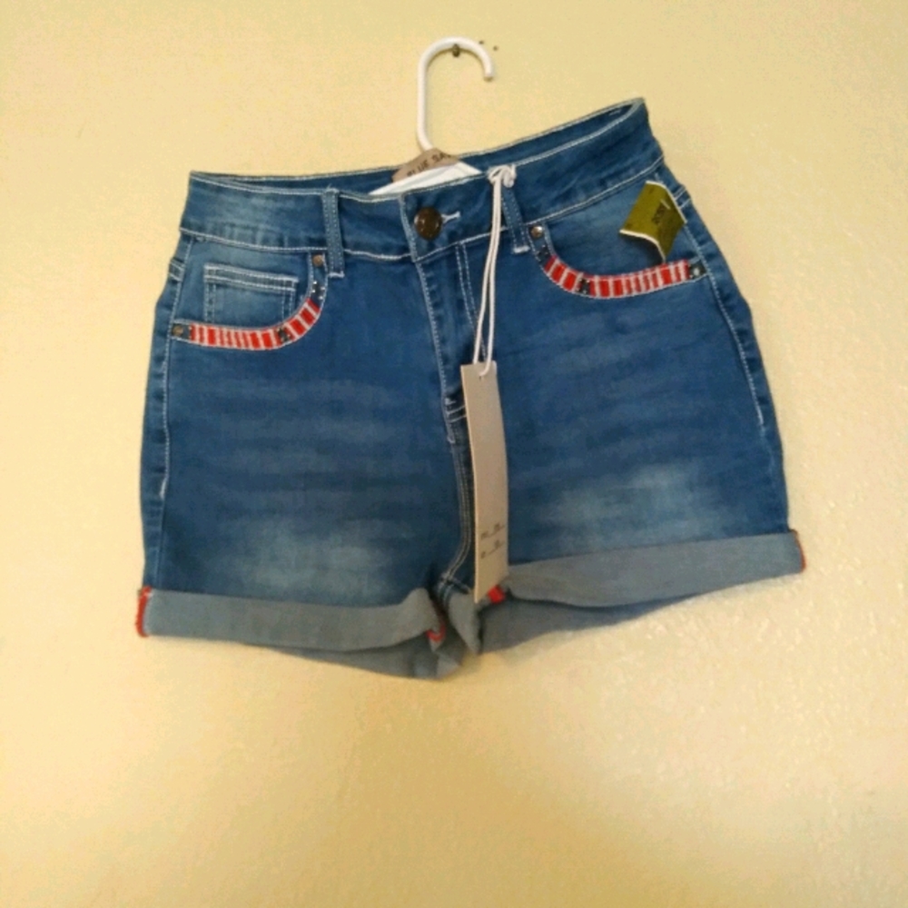 Blue Savvy Jeans Girl's shorts NWT